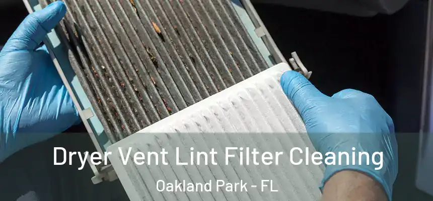 Dryer Vent Lint Filter Cleaning Oakland Park - FL