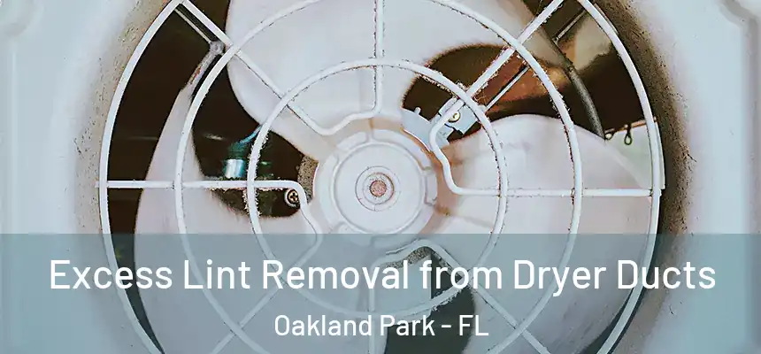  Excess Lint Removal from Dryer Ducts Oakland Park - FL