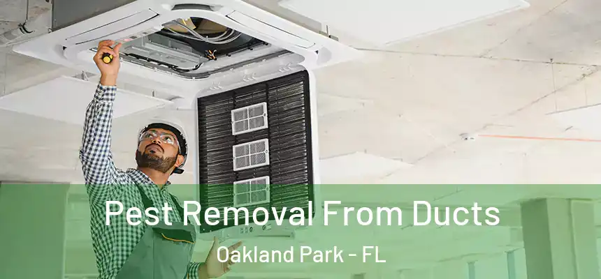 Pest Removal From Ducts Oakland Park - FL