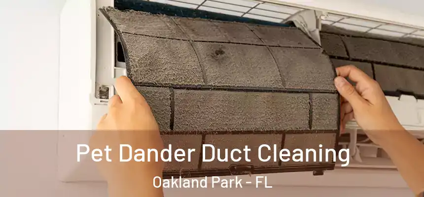Pet Dander Duct Cleaning Oakland Park - FL